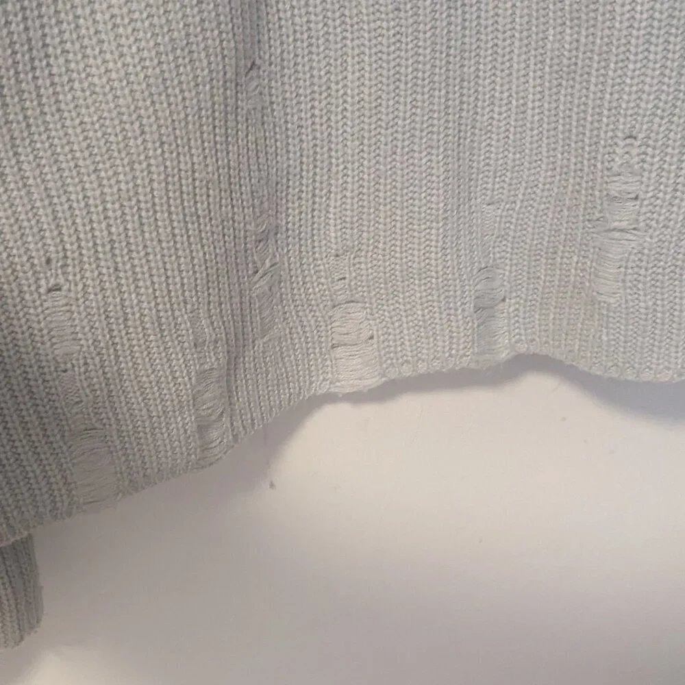 Y2K Sweater Goth Knit Distressed Edgy Spider Grunge Cosmique Studio‎